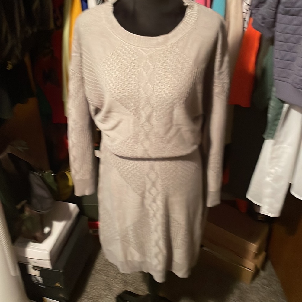 Sweater Set Top and Bottom